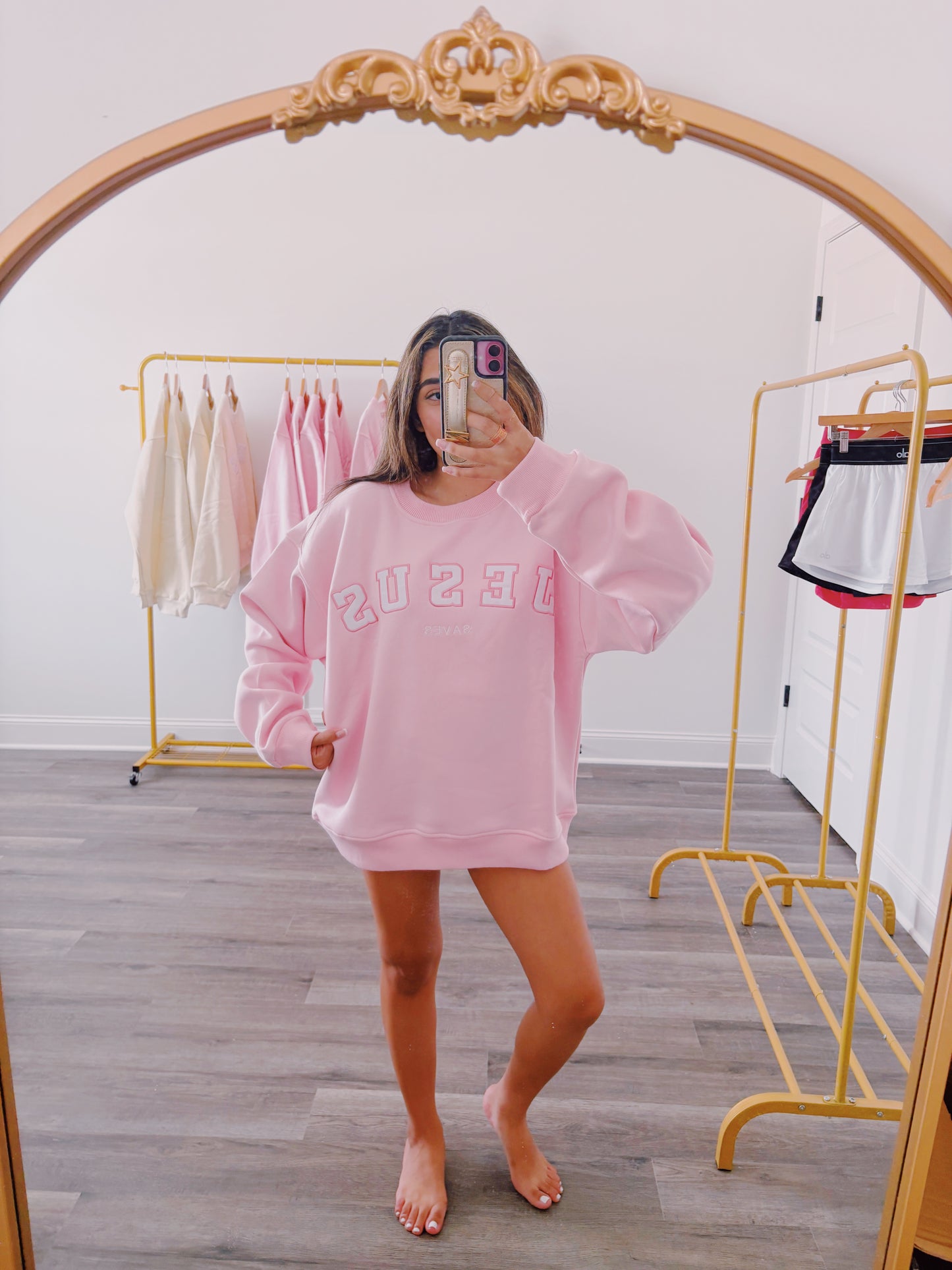 Jesus Saves Crewneck