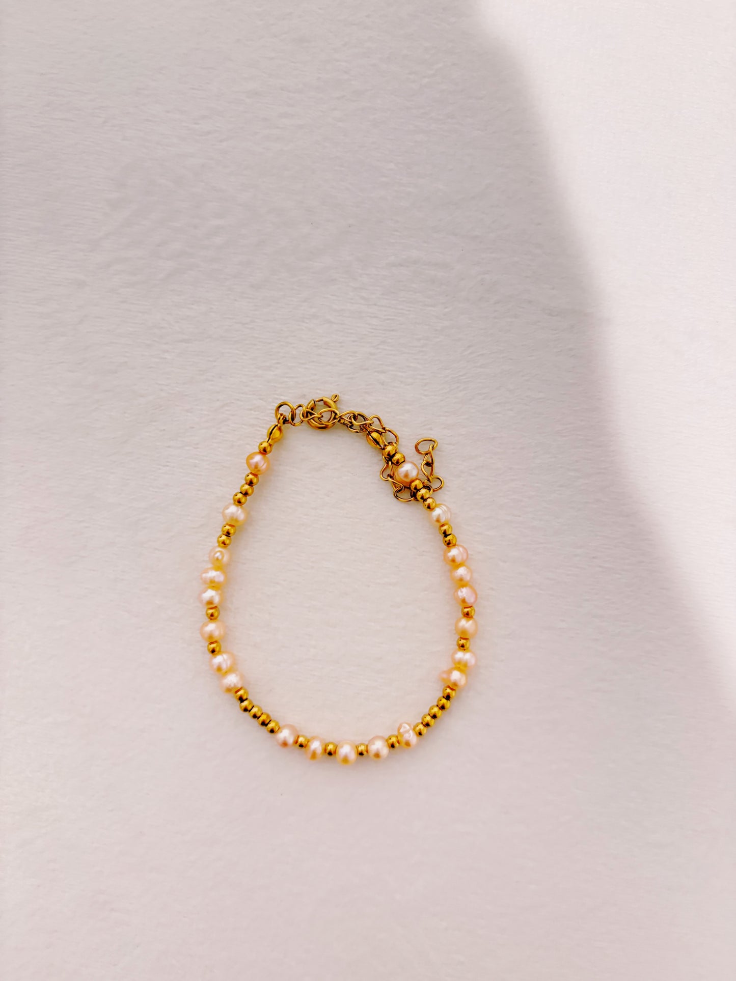 Pink Pearl Bracelet