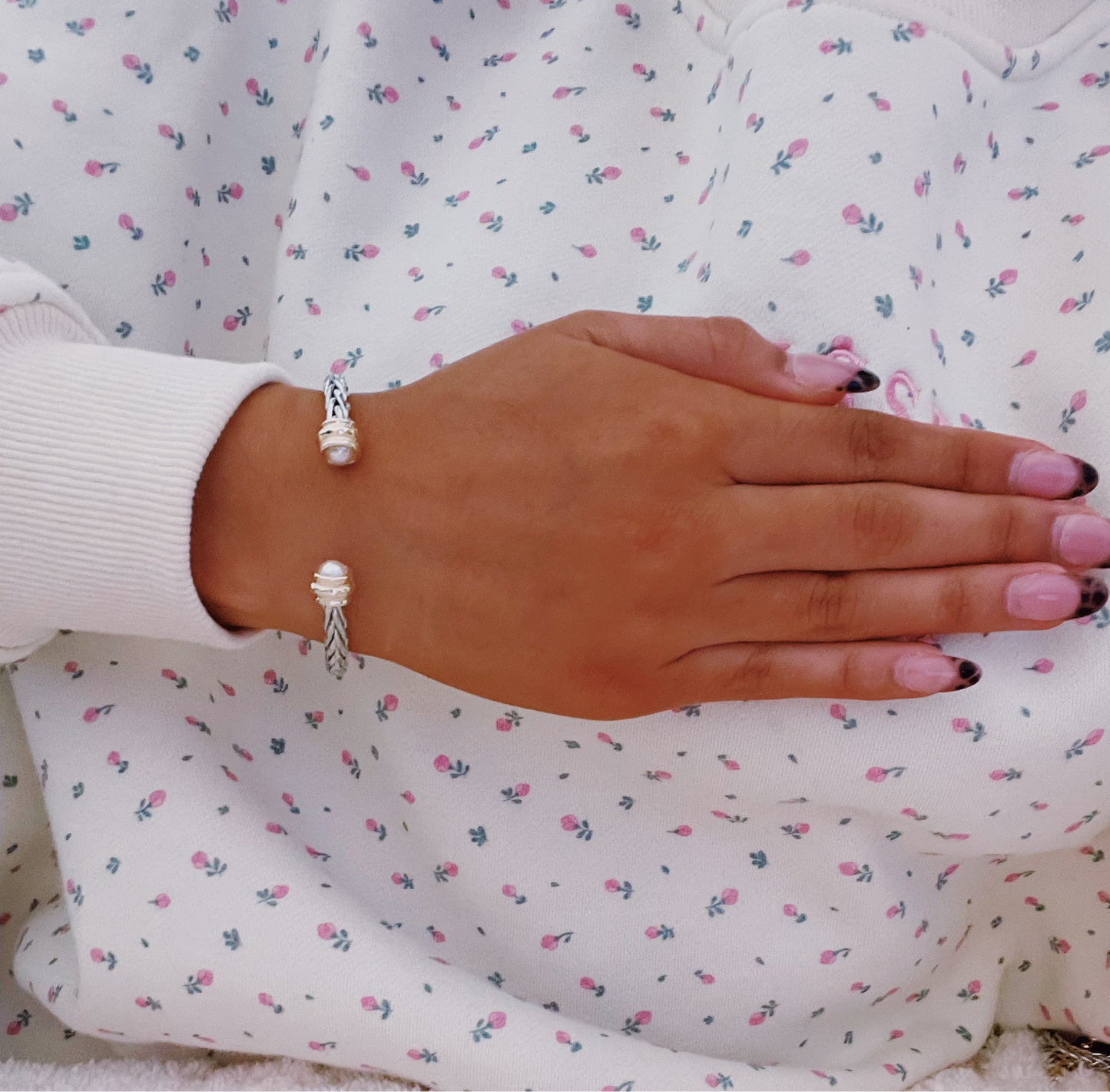 Pearl Cable Bracelet