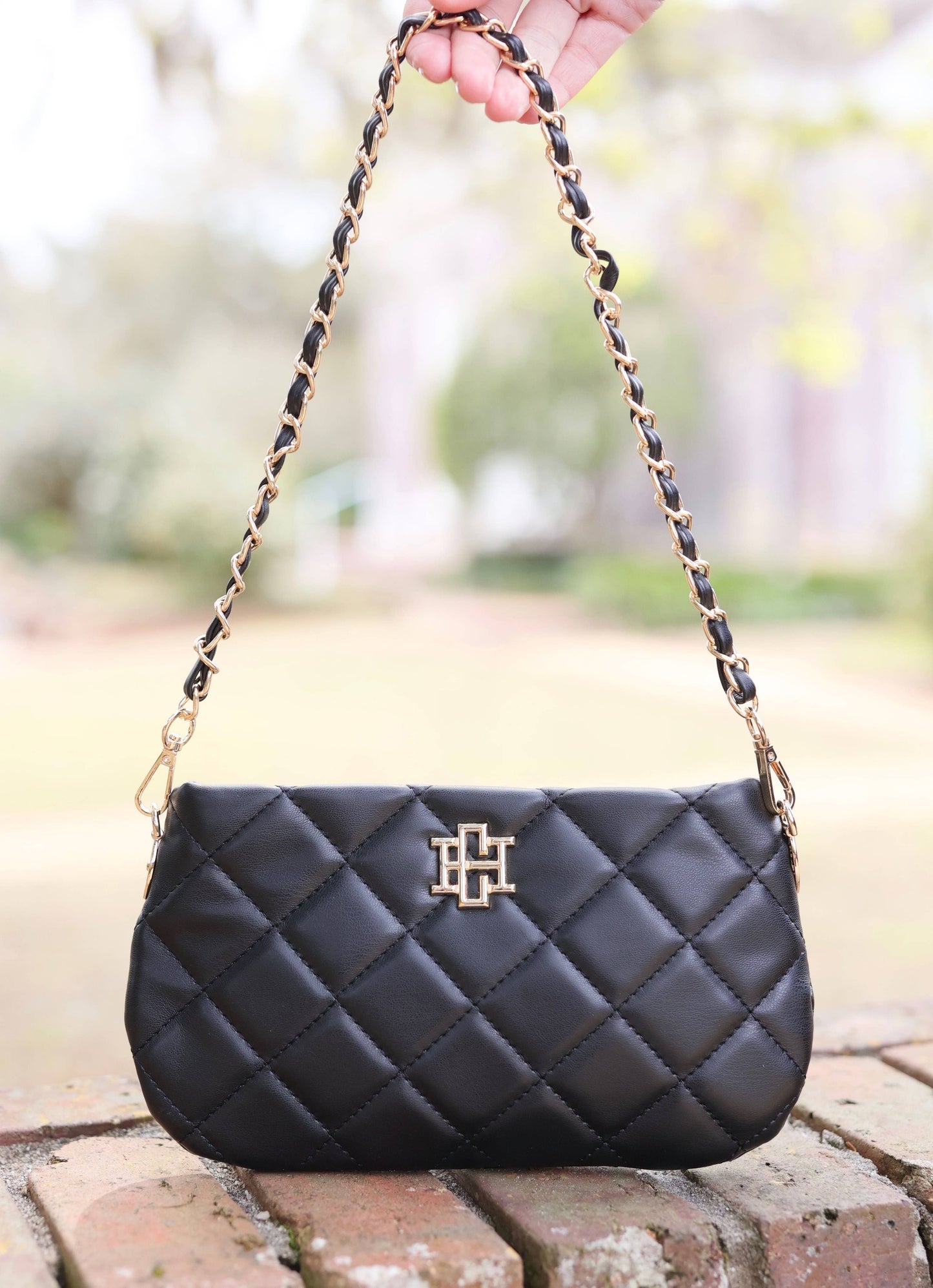 Caroline Hill Quilted Crossbody Purse