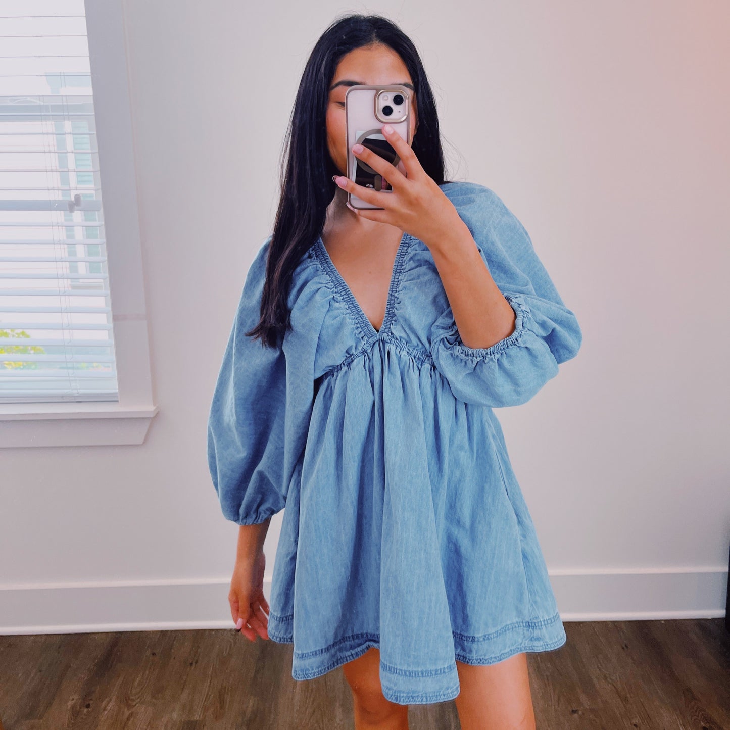 Carman Denim Mini Dress