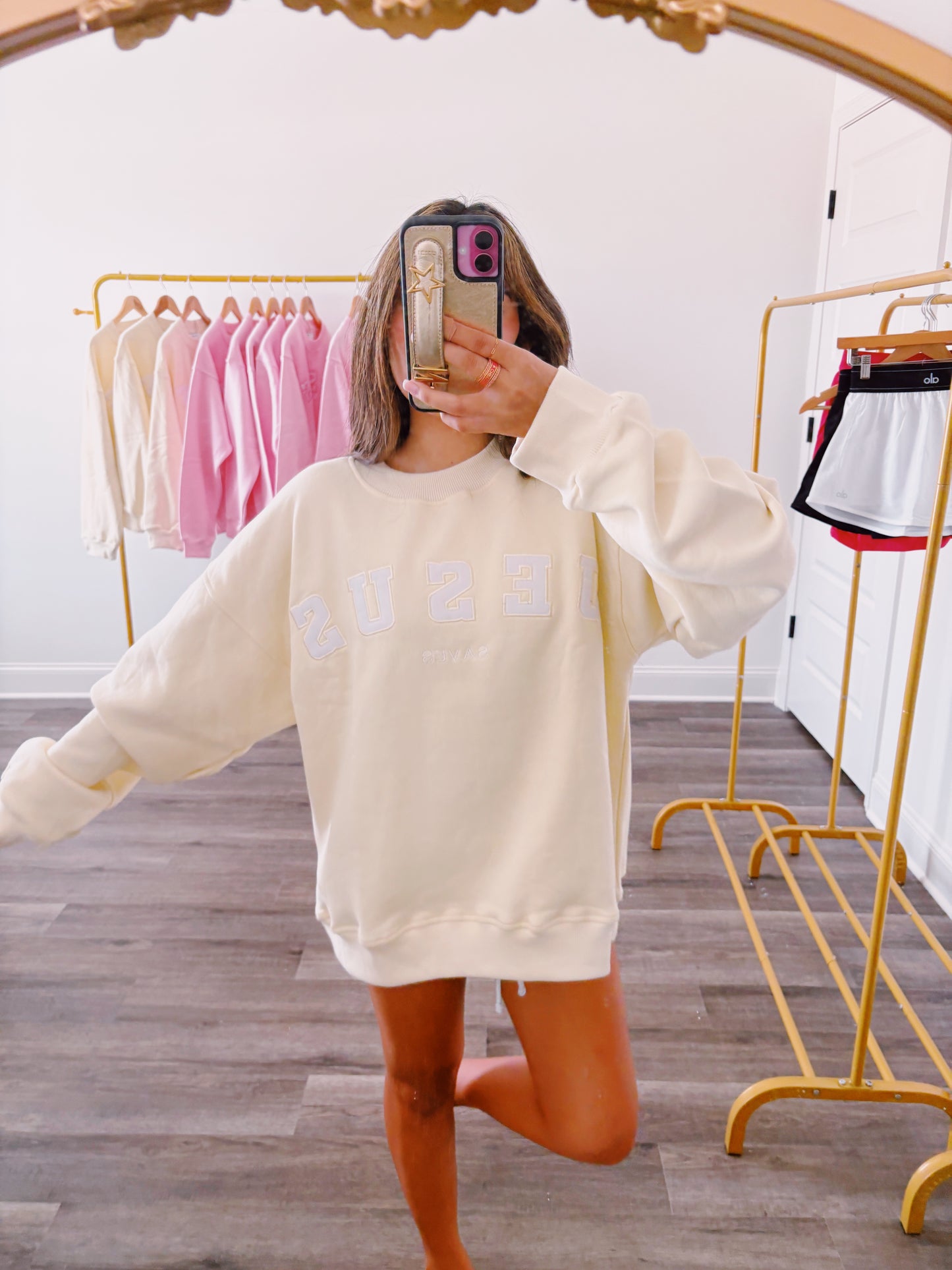 Jesus Saves Crewneck