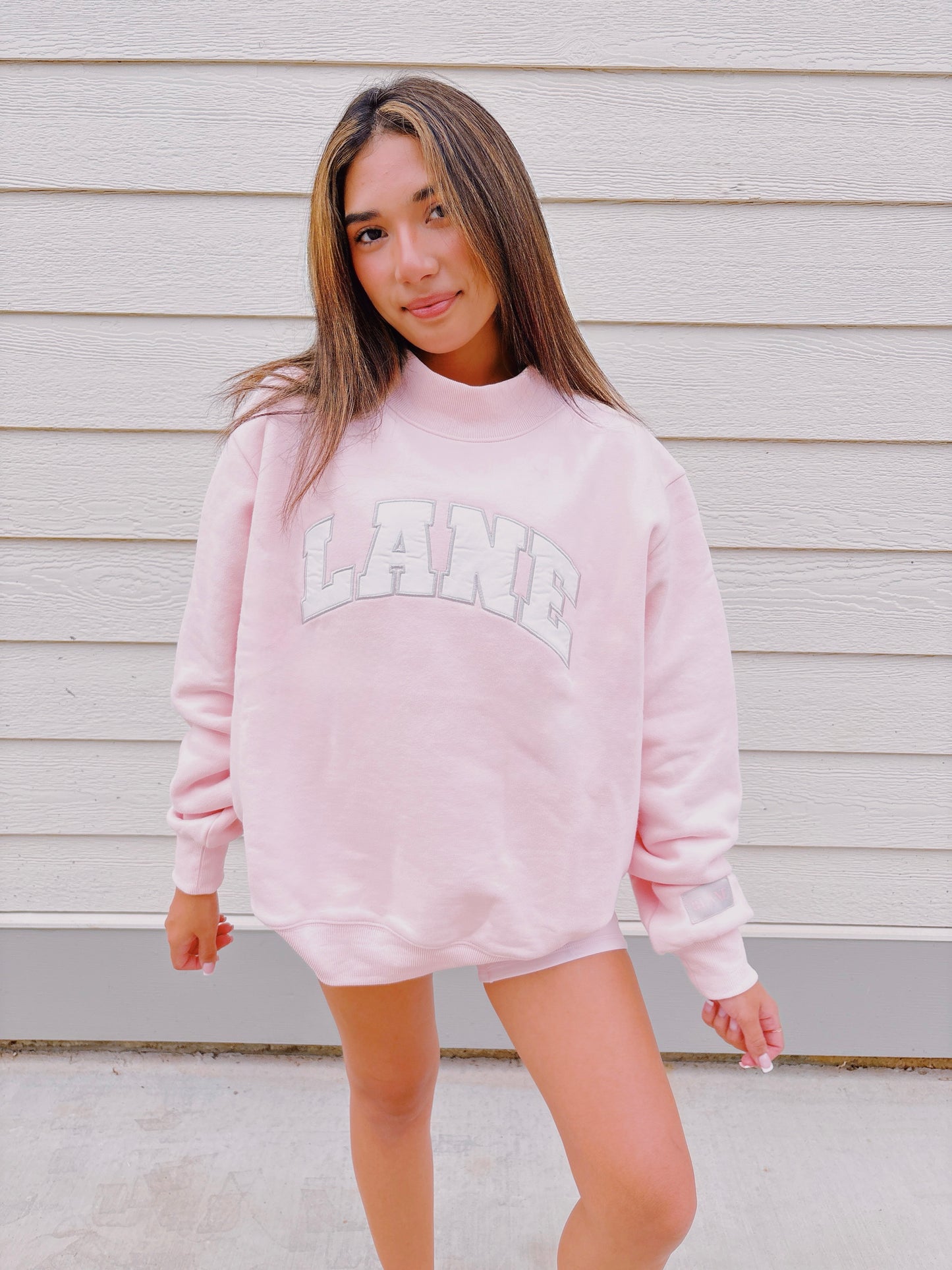 LANE Mock neck