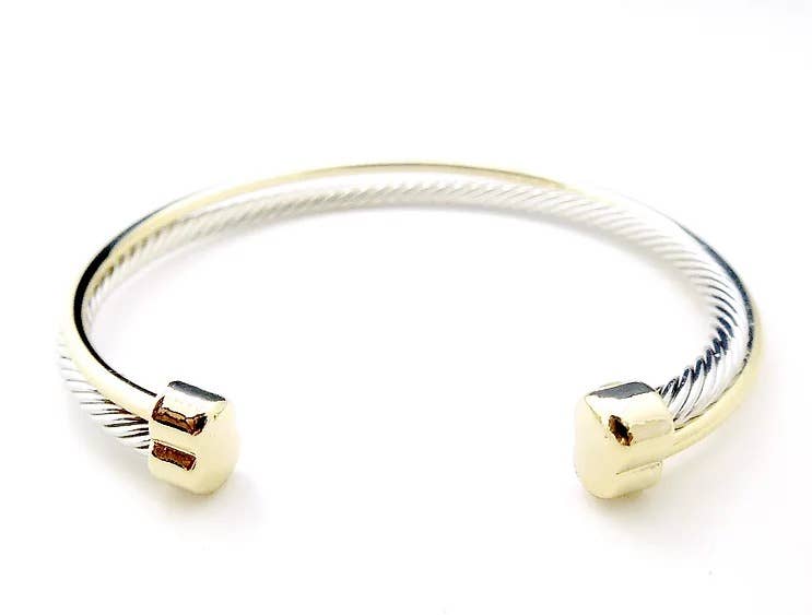Cable Cap Bracelet