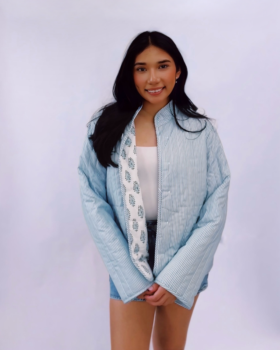 Veronica Reversible Floral Jacket