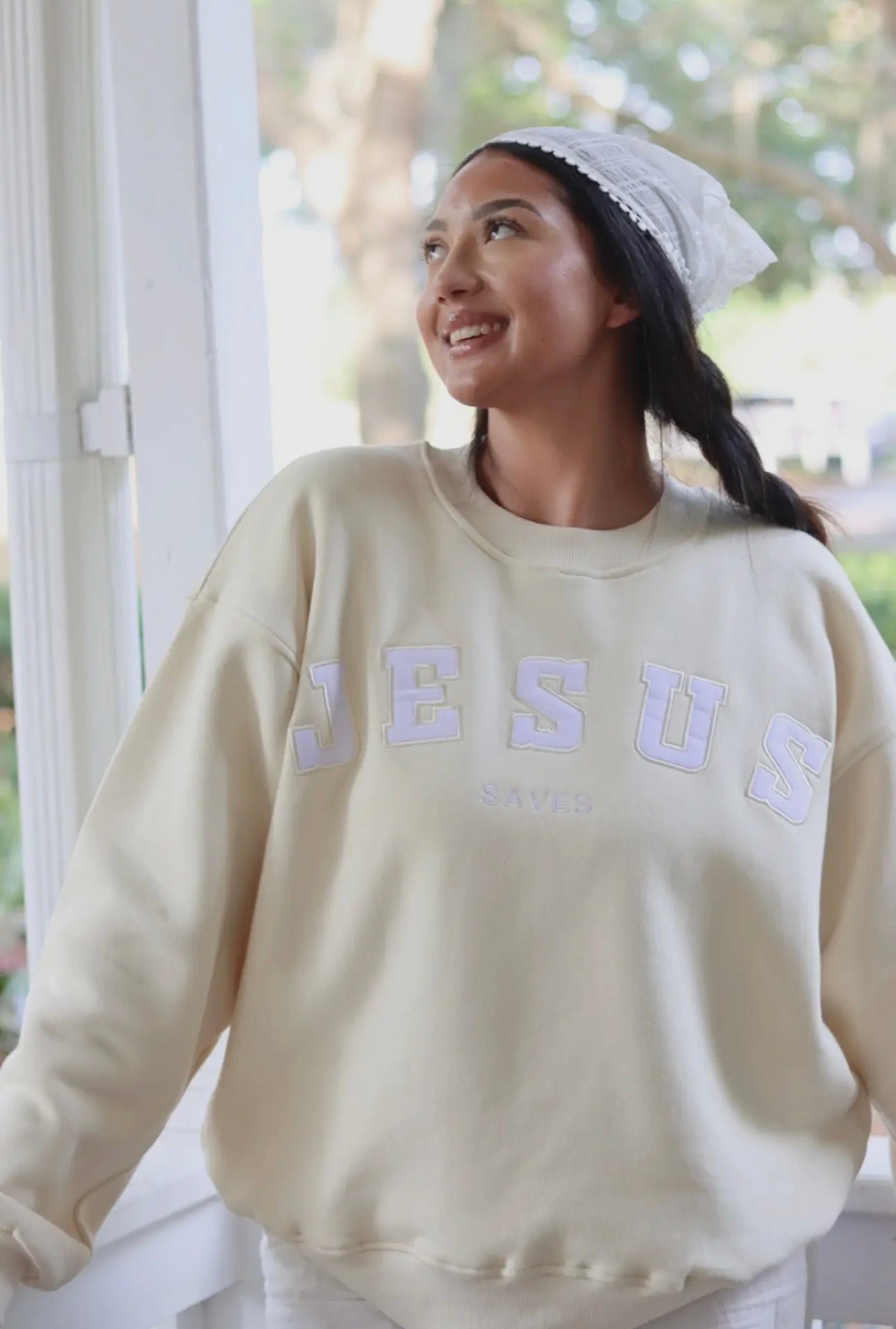 Jesus Saves Crewneck