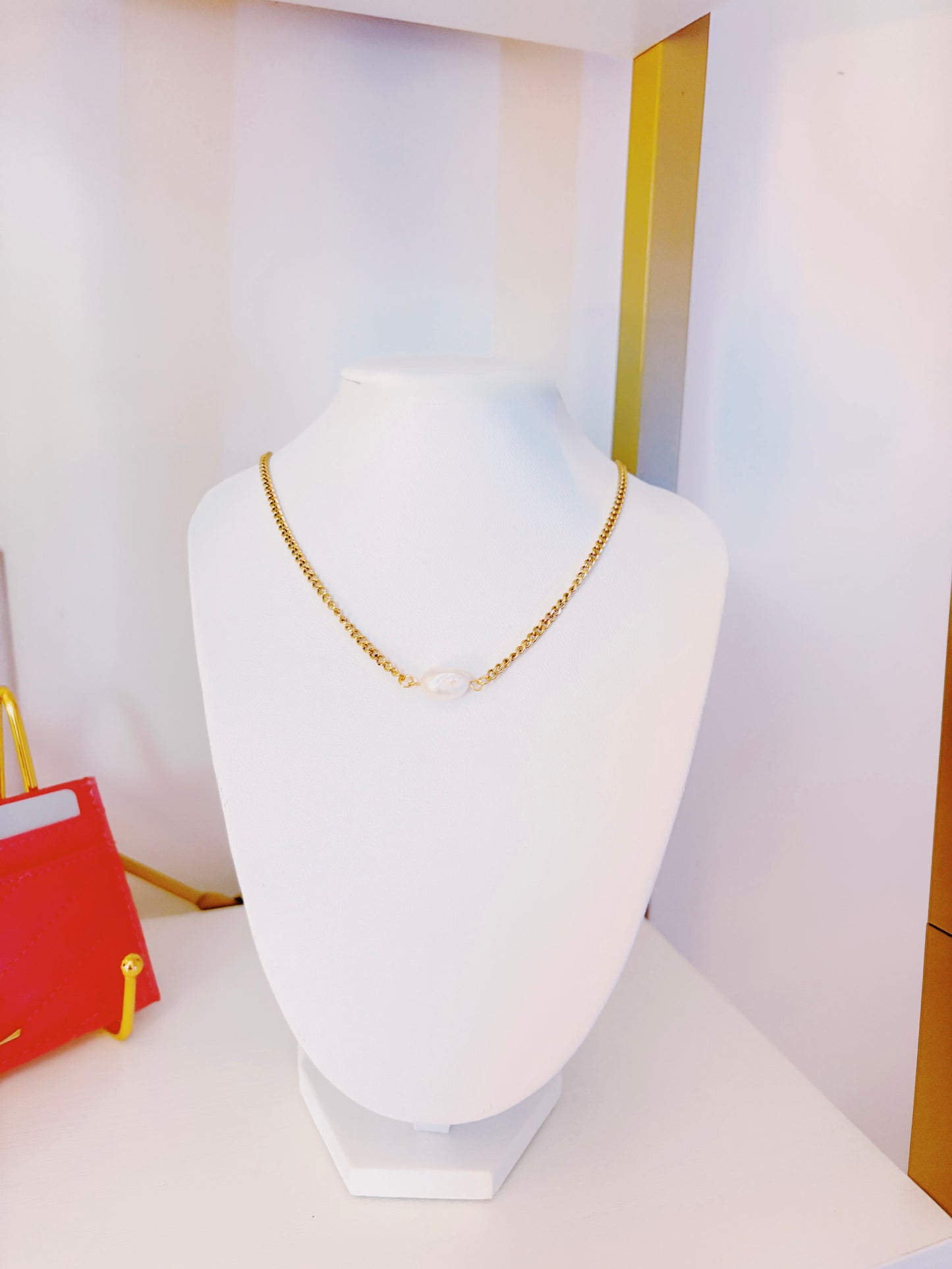 Pearl Coin Necklace