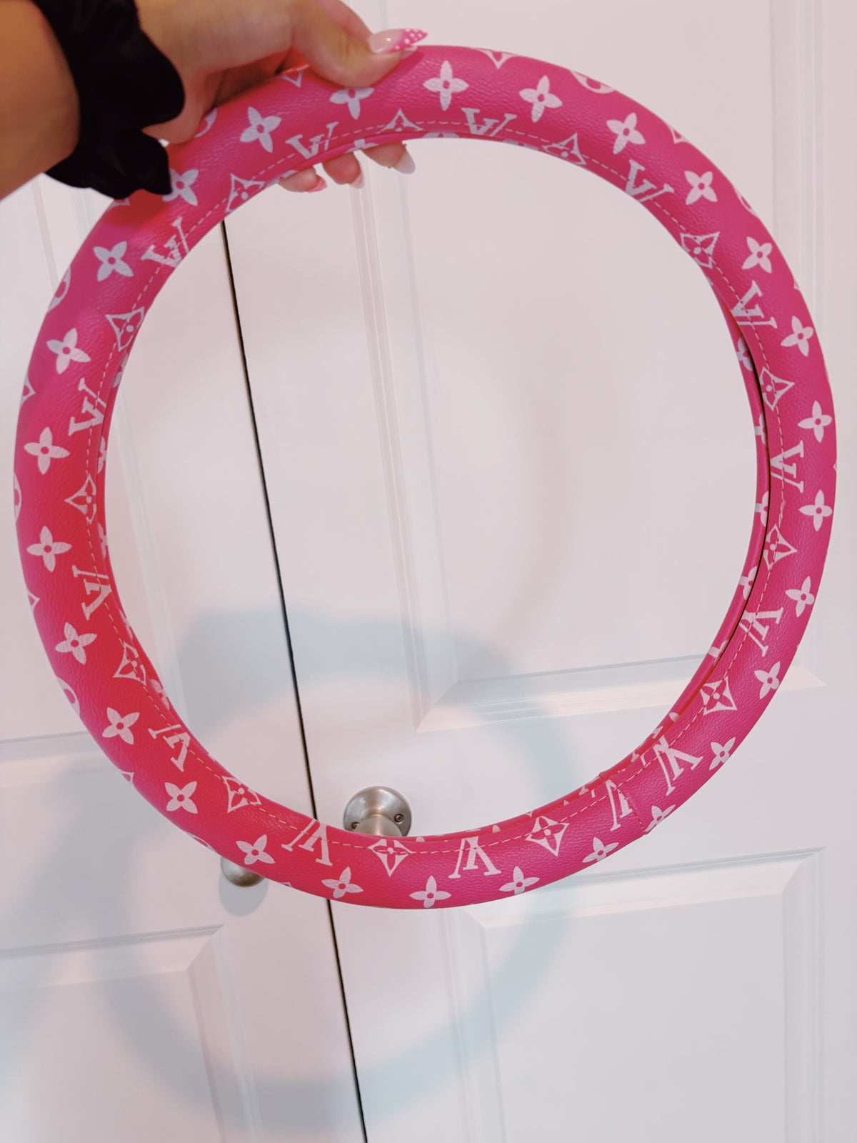 Pink Steering Wheel