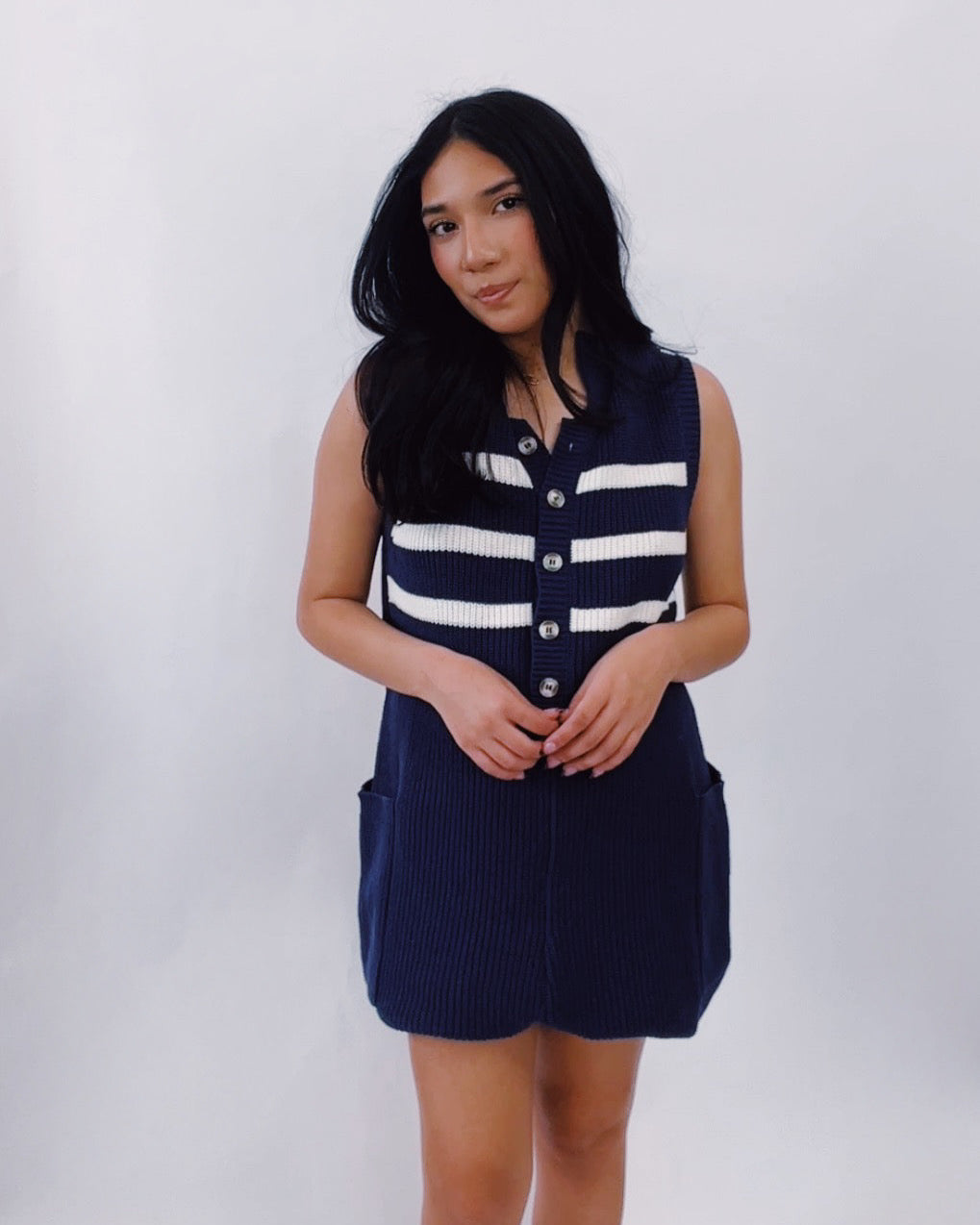 Cielle Polo Sweater Romper