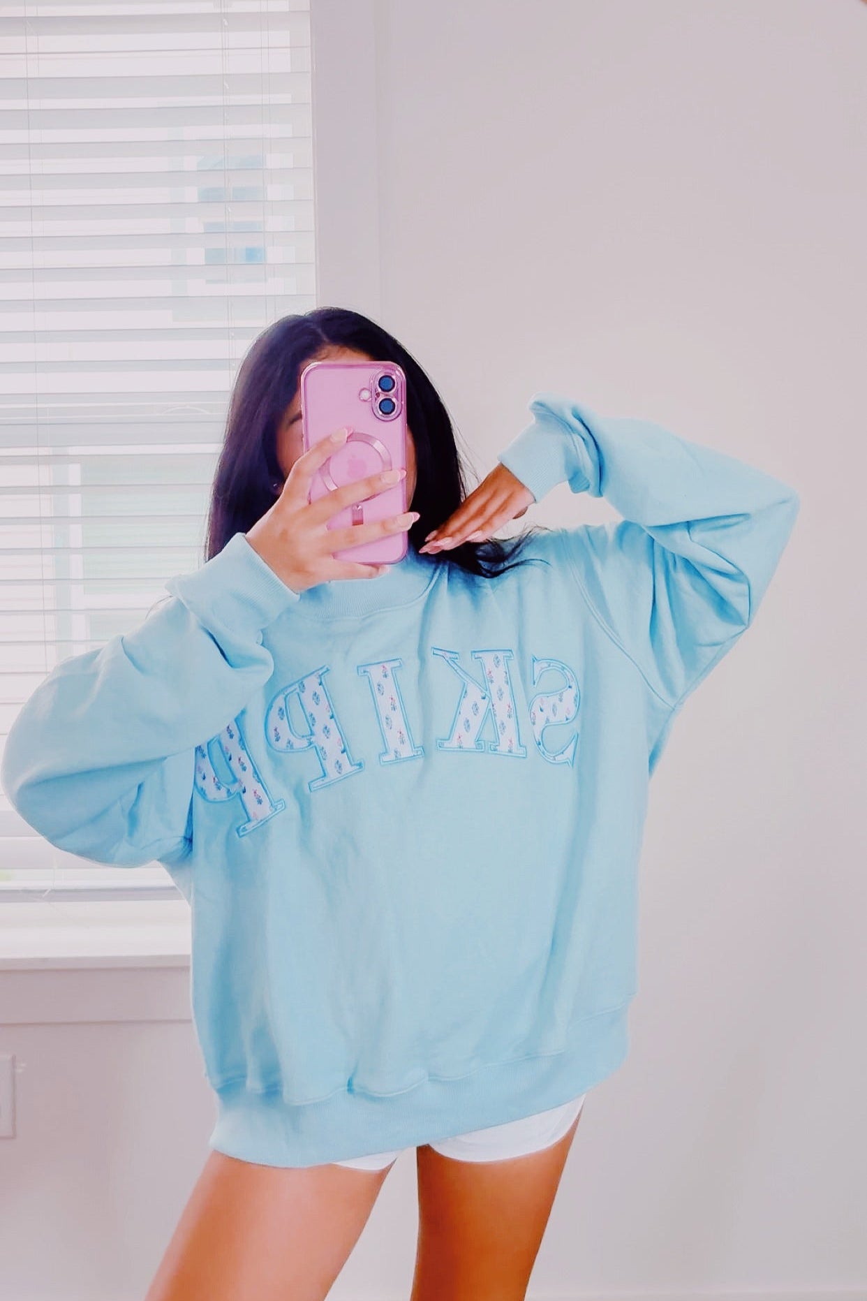 Skipp Floral Mockneck