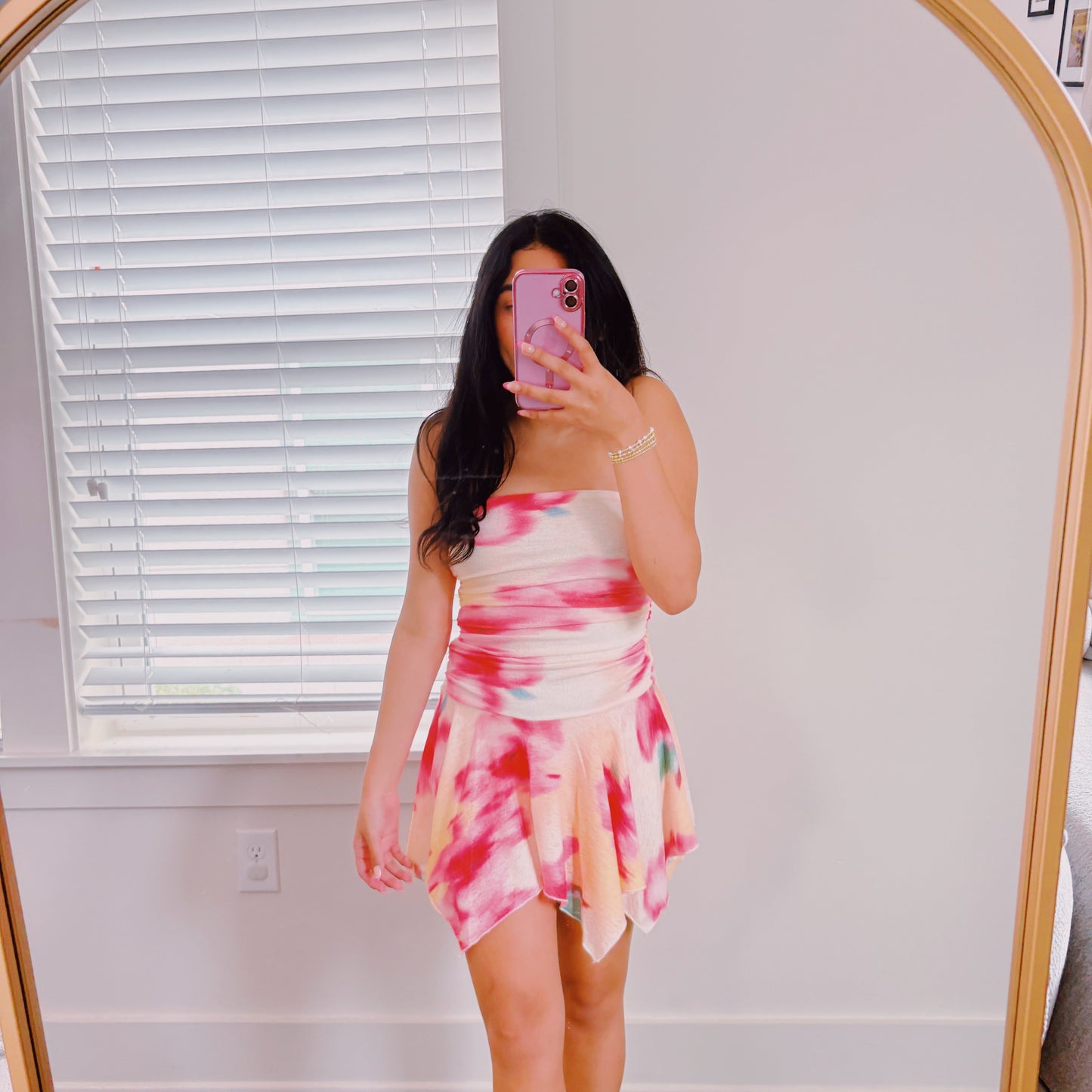 Floral Blush Romper