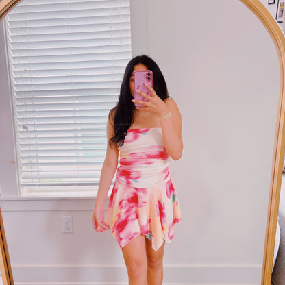 Floral Blush Romper