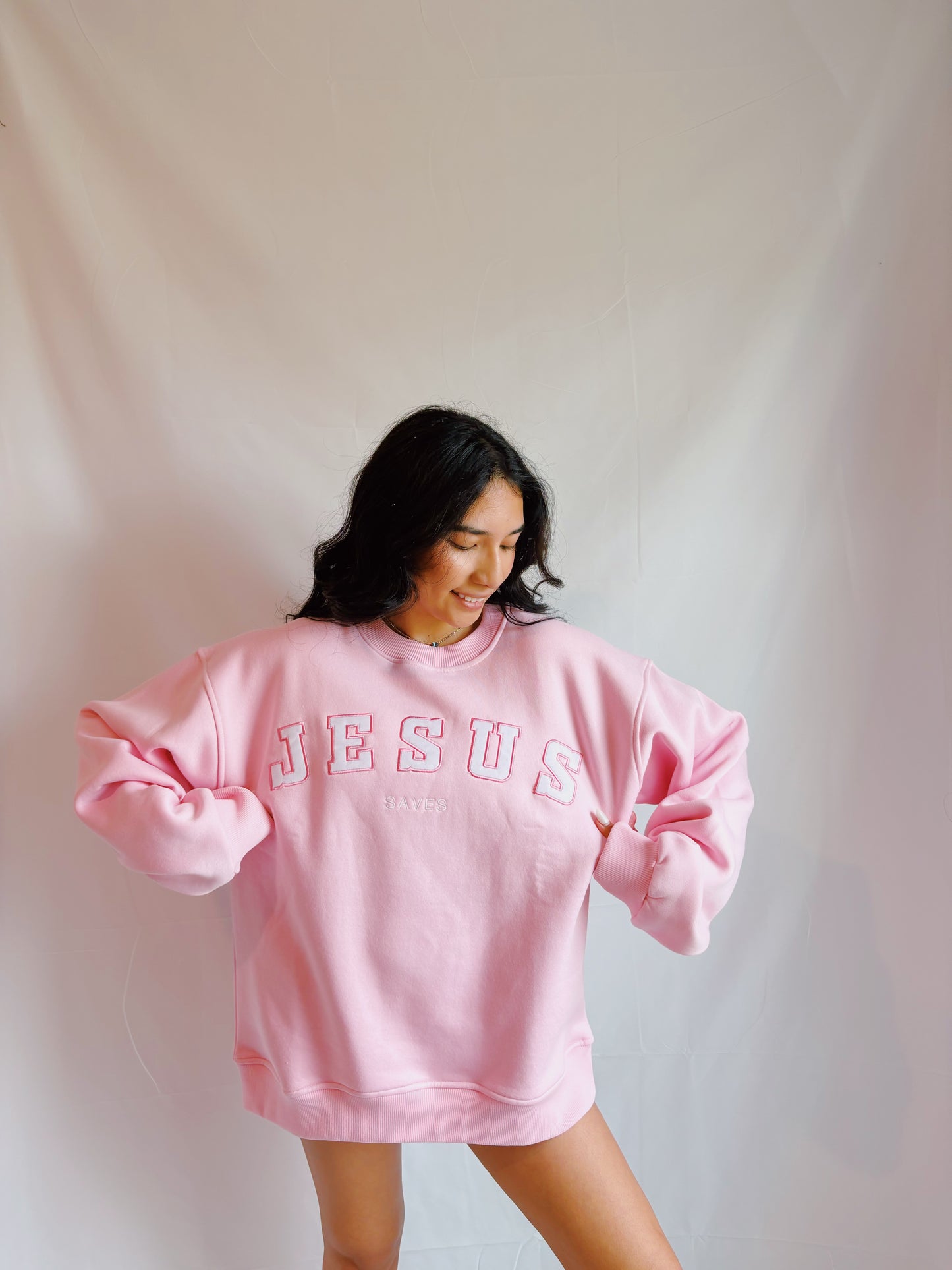 Jesus Saves Crewneck