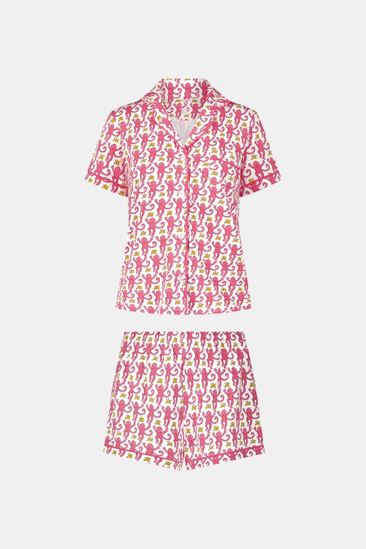 Pink Monkey Pjs (pre order)