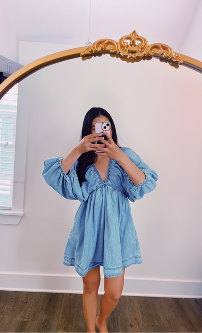 Carman Denim Mini Dress