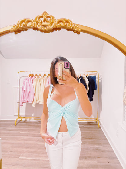 Blue Belle Top