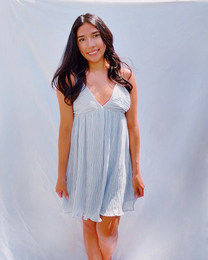 Blue Bliss Mini Dress