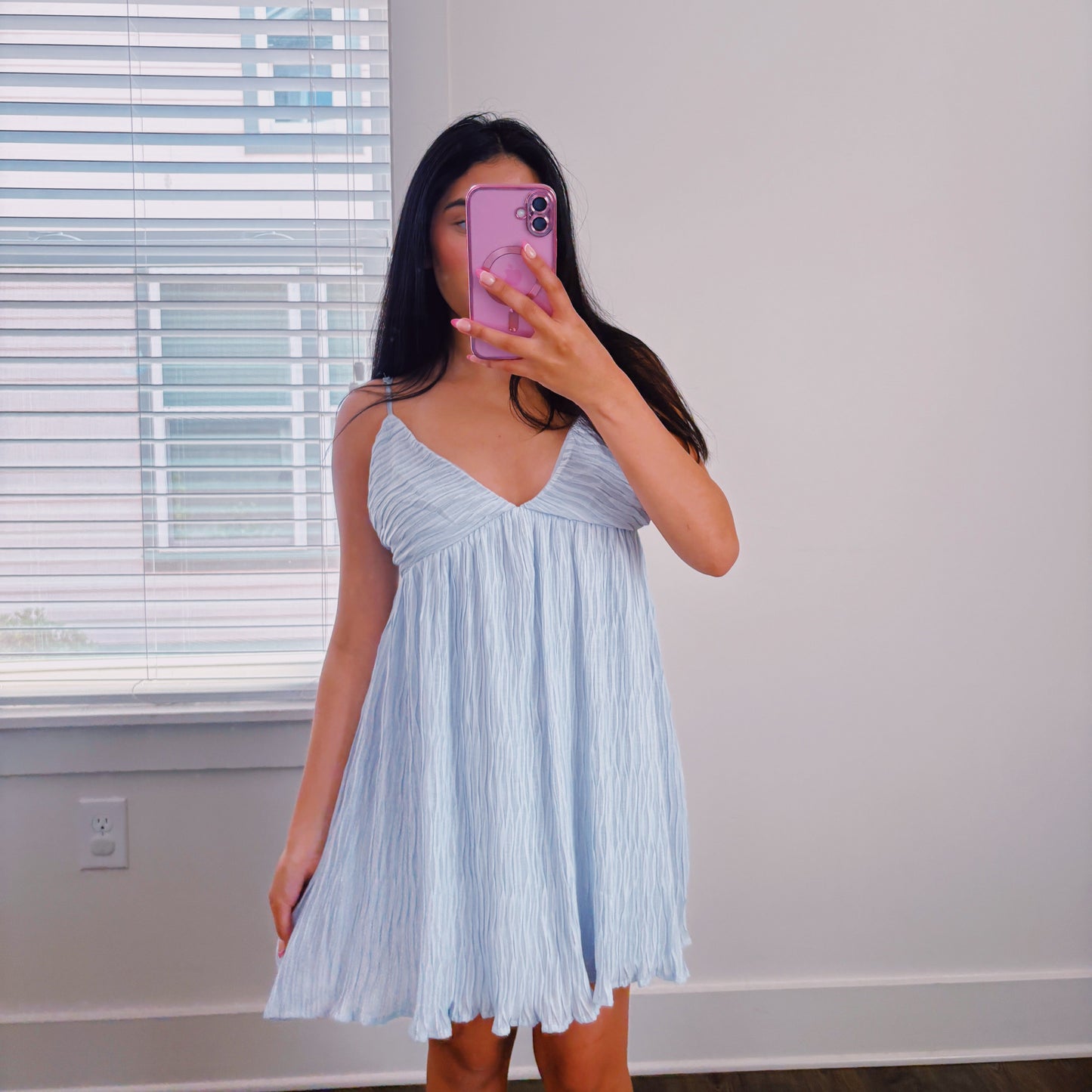 Blue Bliss Mini Dress