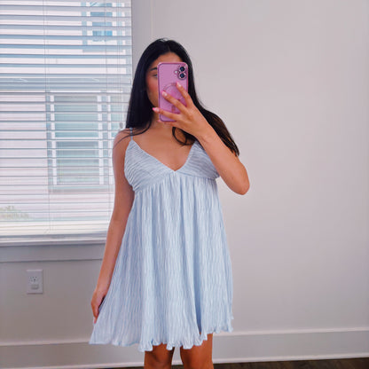 Blue Bliss Mini Dress