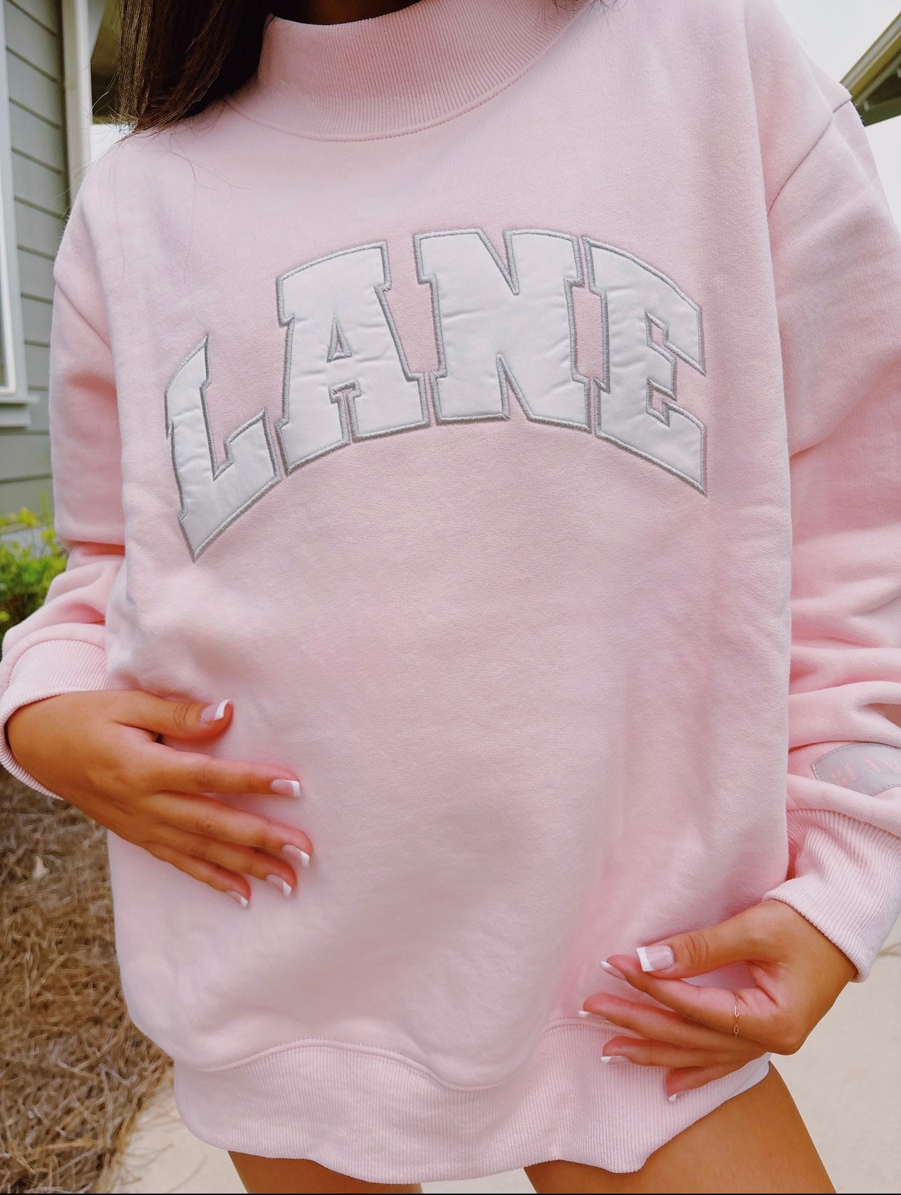 LANE Mock neck