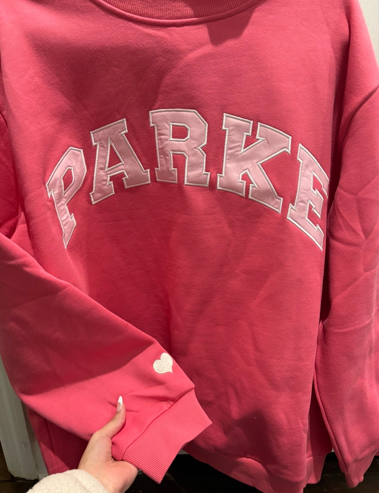 Heart Mock neck