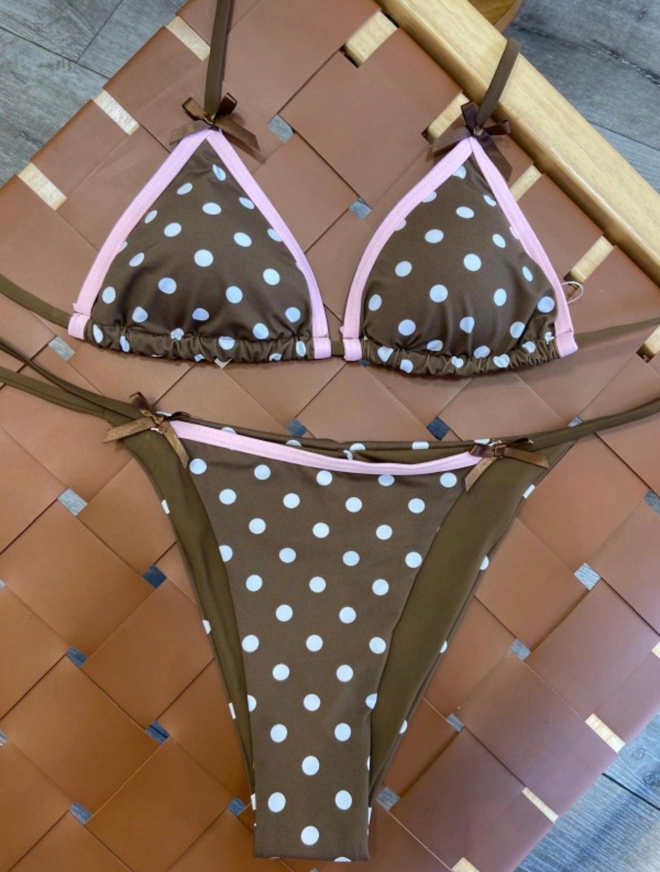Cafe Polka Bikini (pre order)