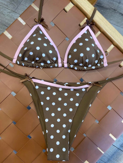 Cafe Polka Bikini (pre order)