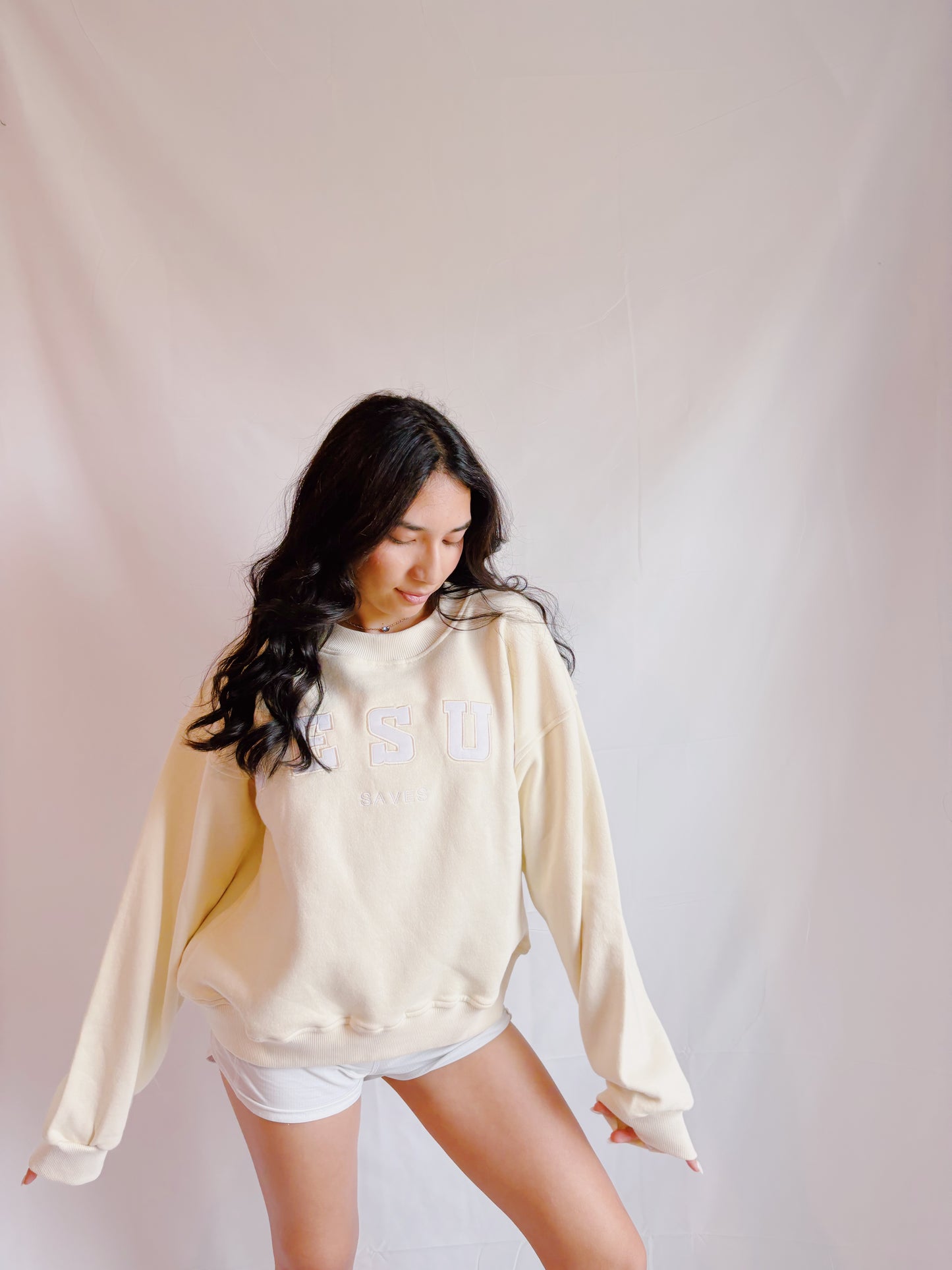 Jesus Saves Crewneck