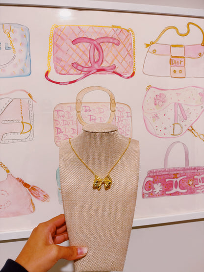 Bow Necklace