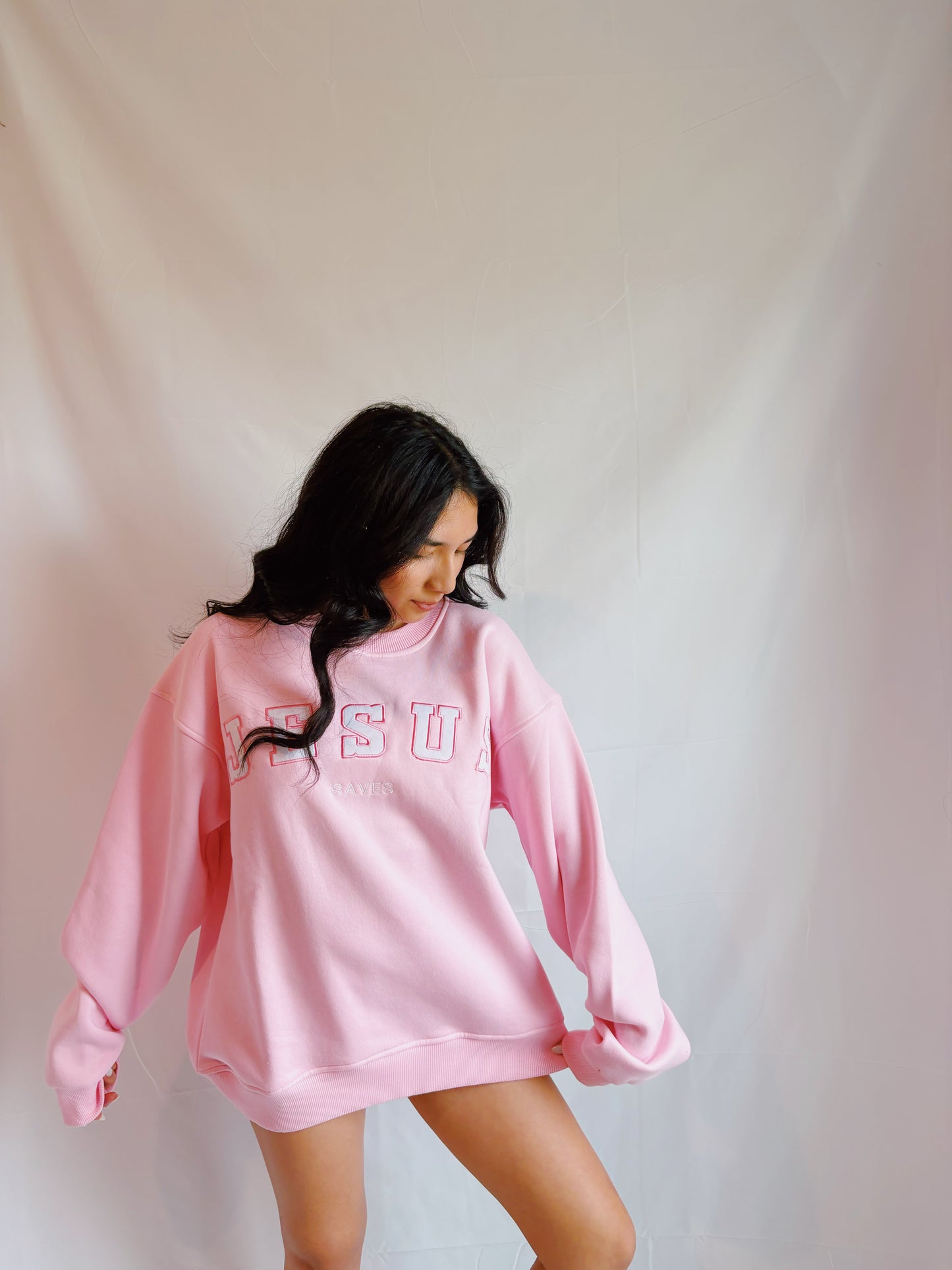 Jesus Saves Crewneck