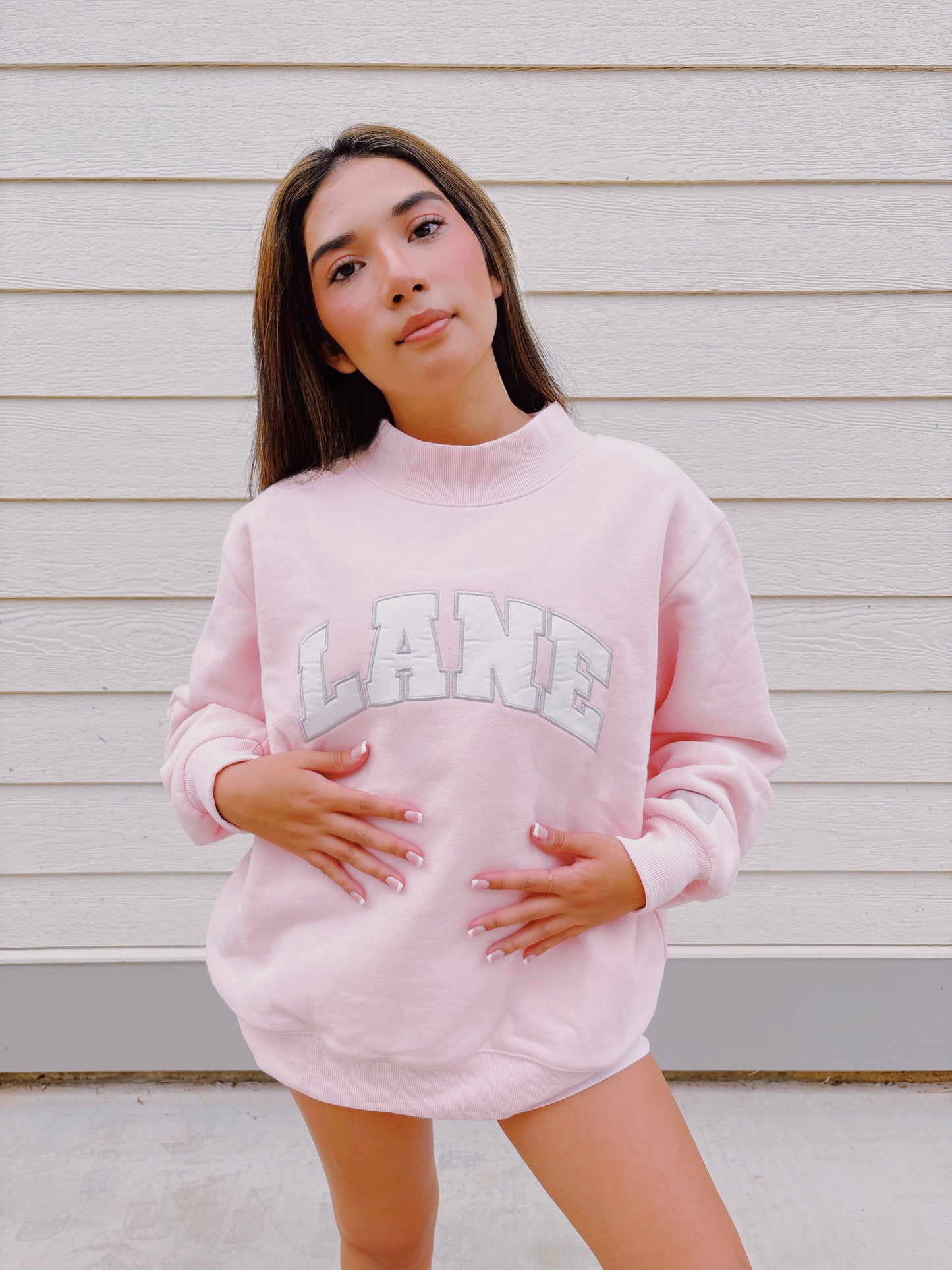 LANE Mock neck