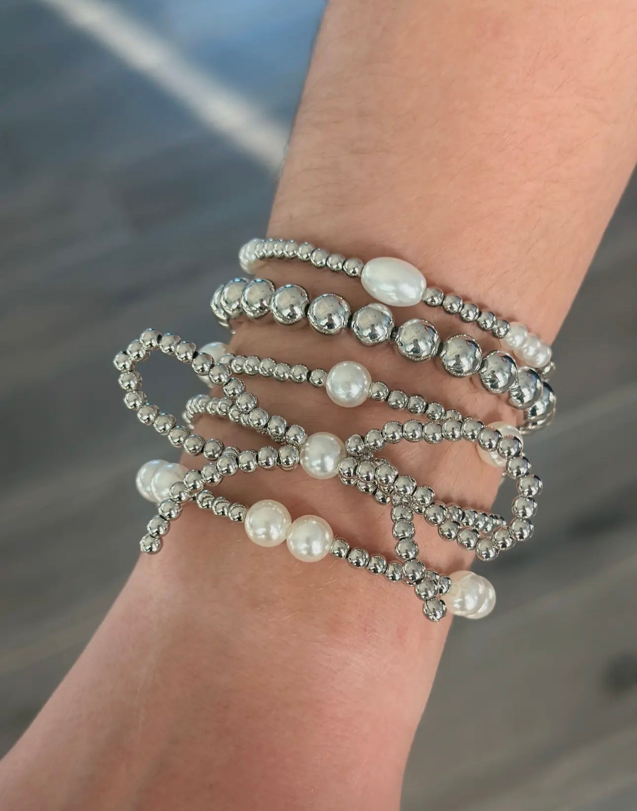 Beaded Bow Stack