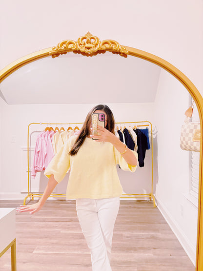Butter Sweater Top