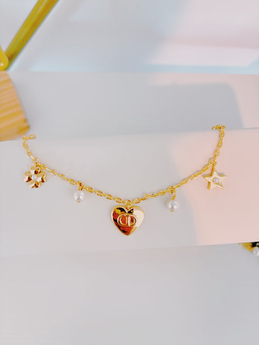 CD Charm Bracelet