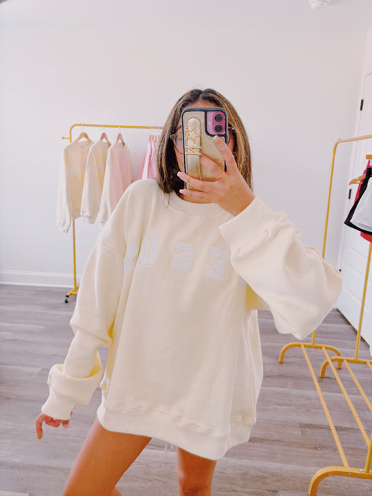 Jesus Saves Crewneck
