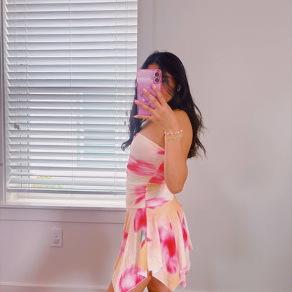 Floral Blush Romper