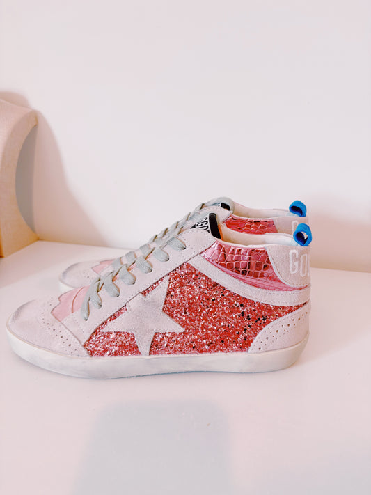 High top Pink shoes
