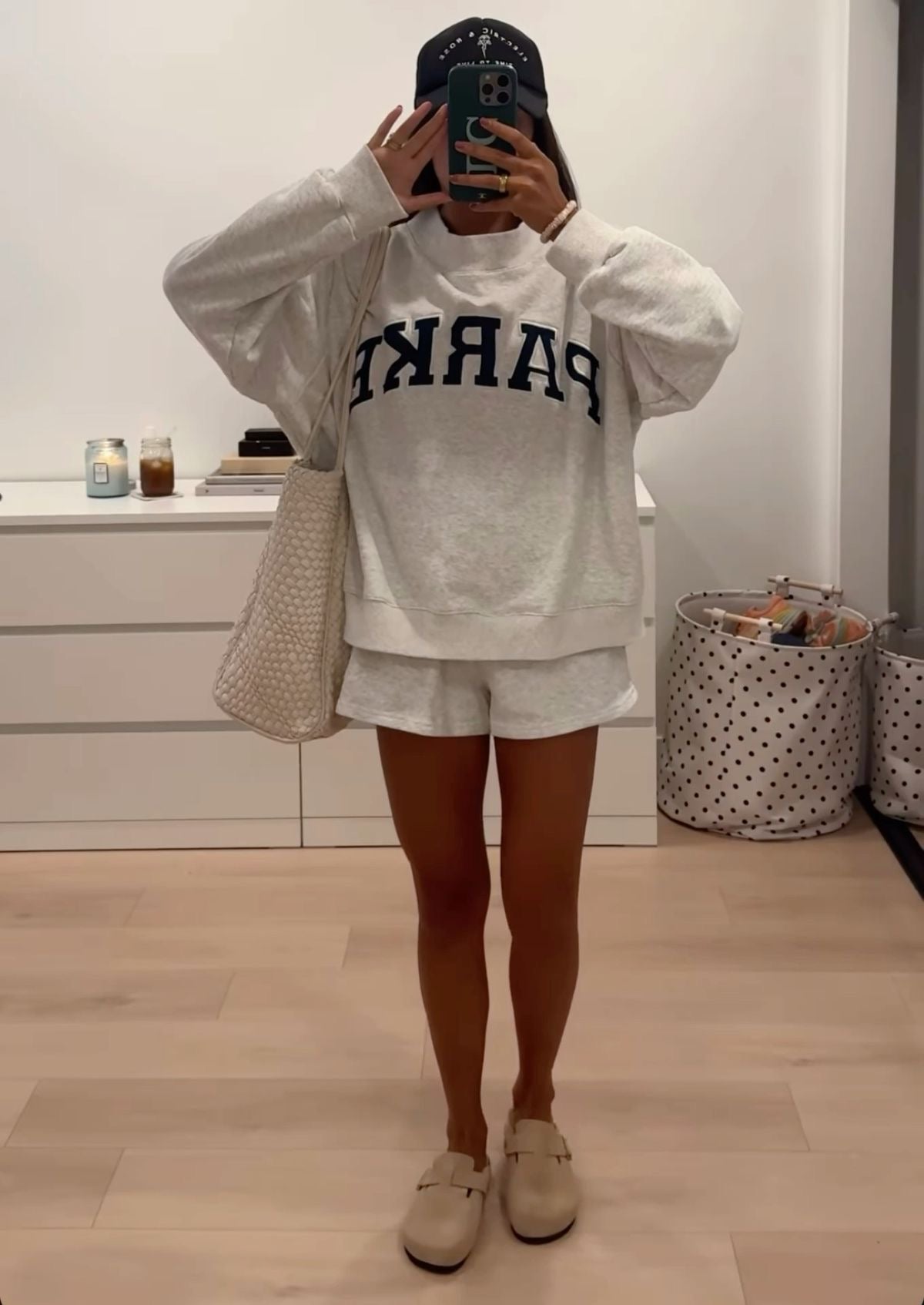 Gray  Mock neck