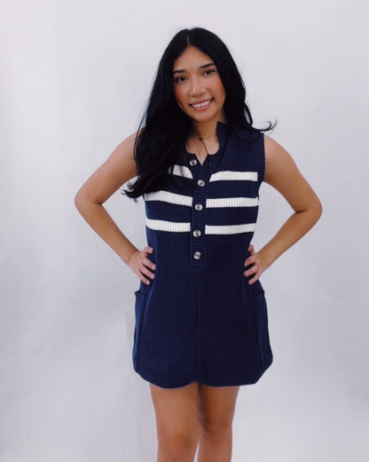 Cielle Polo Sweater Romper