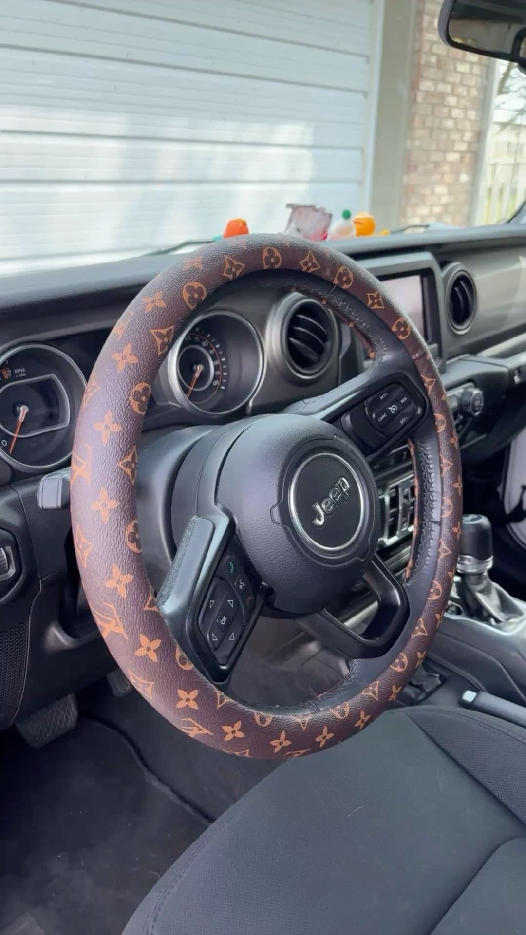 Brown Steering Wheel