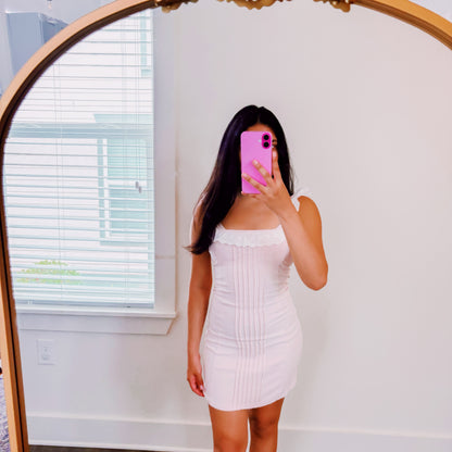 Pink Poise Mini Dress