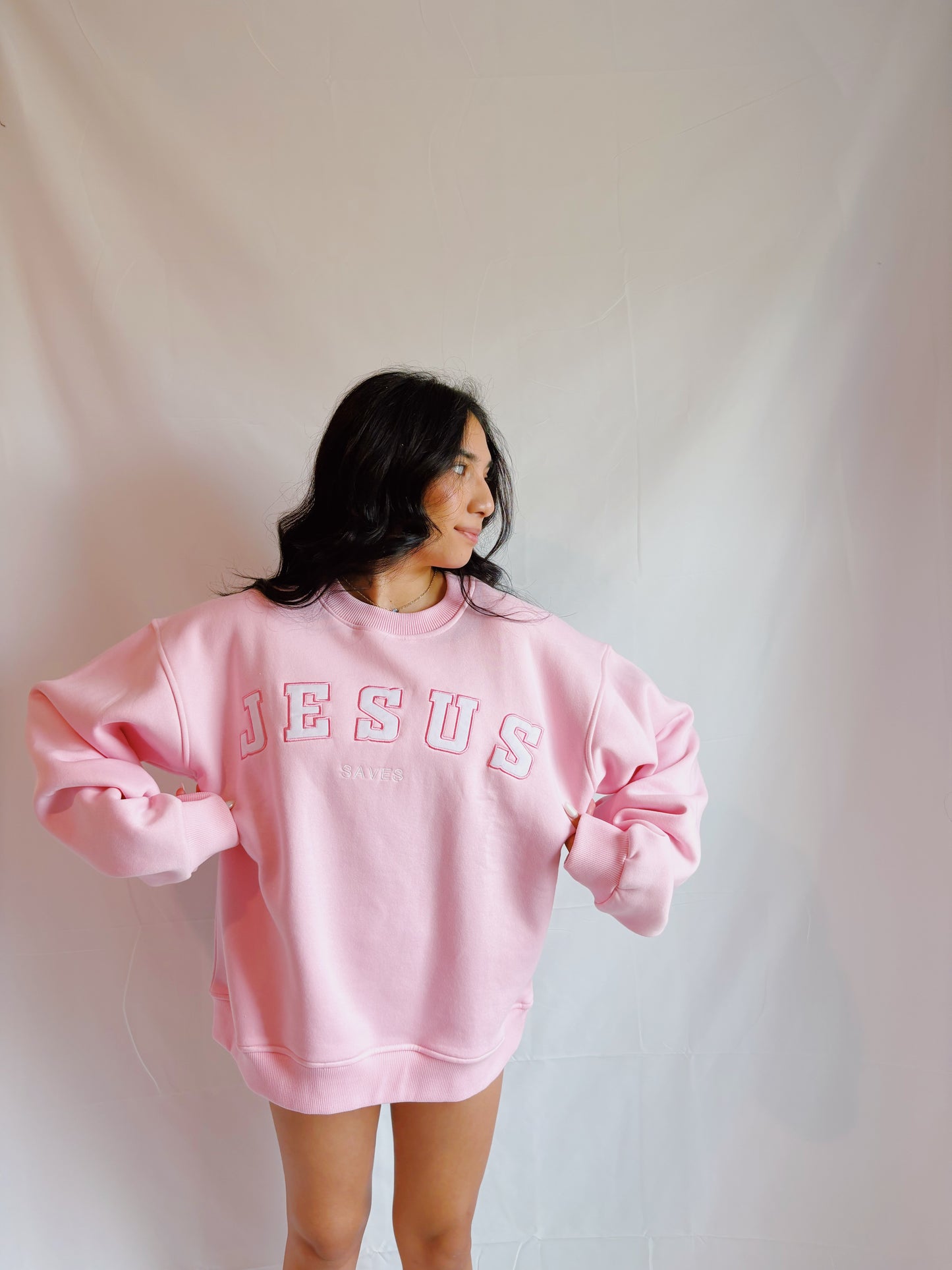 Jesus Saves Crewneck