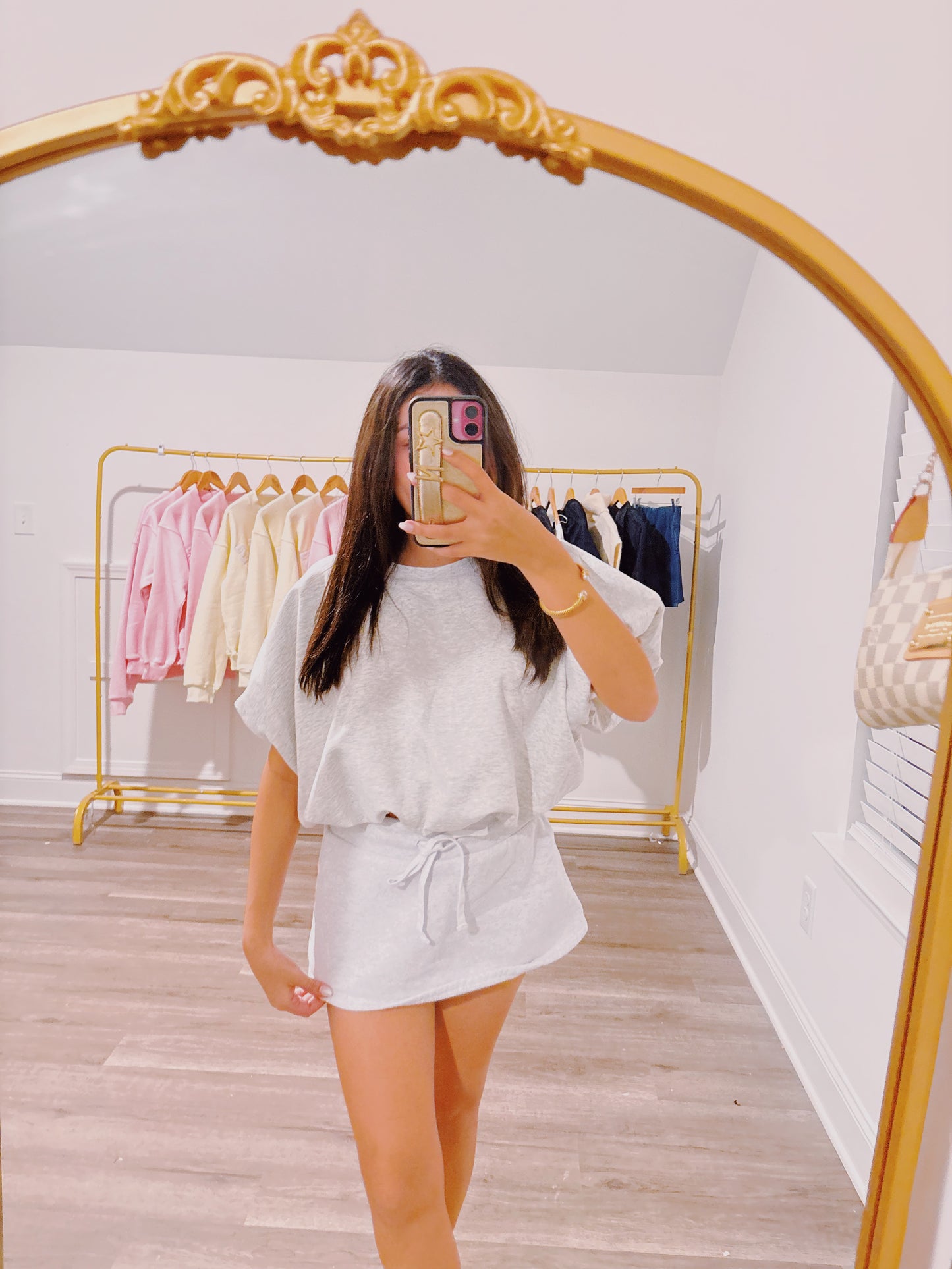 Scuba Cropped Hem Top