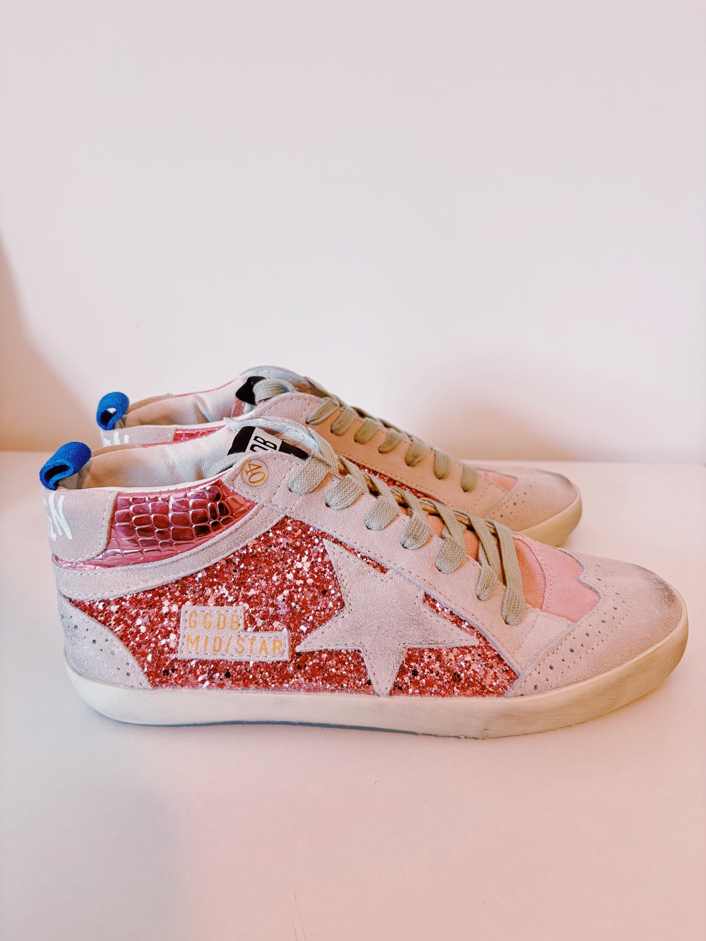 High top Pink shoes