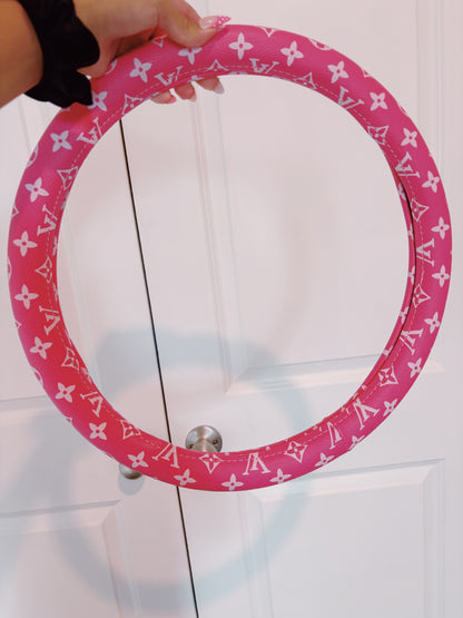 Pink Steering Wheel