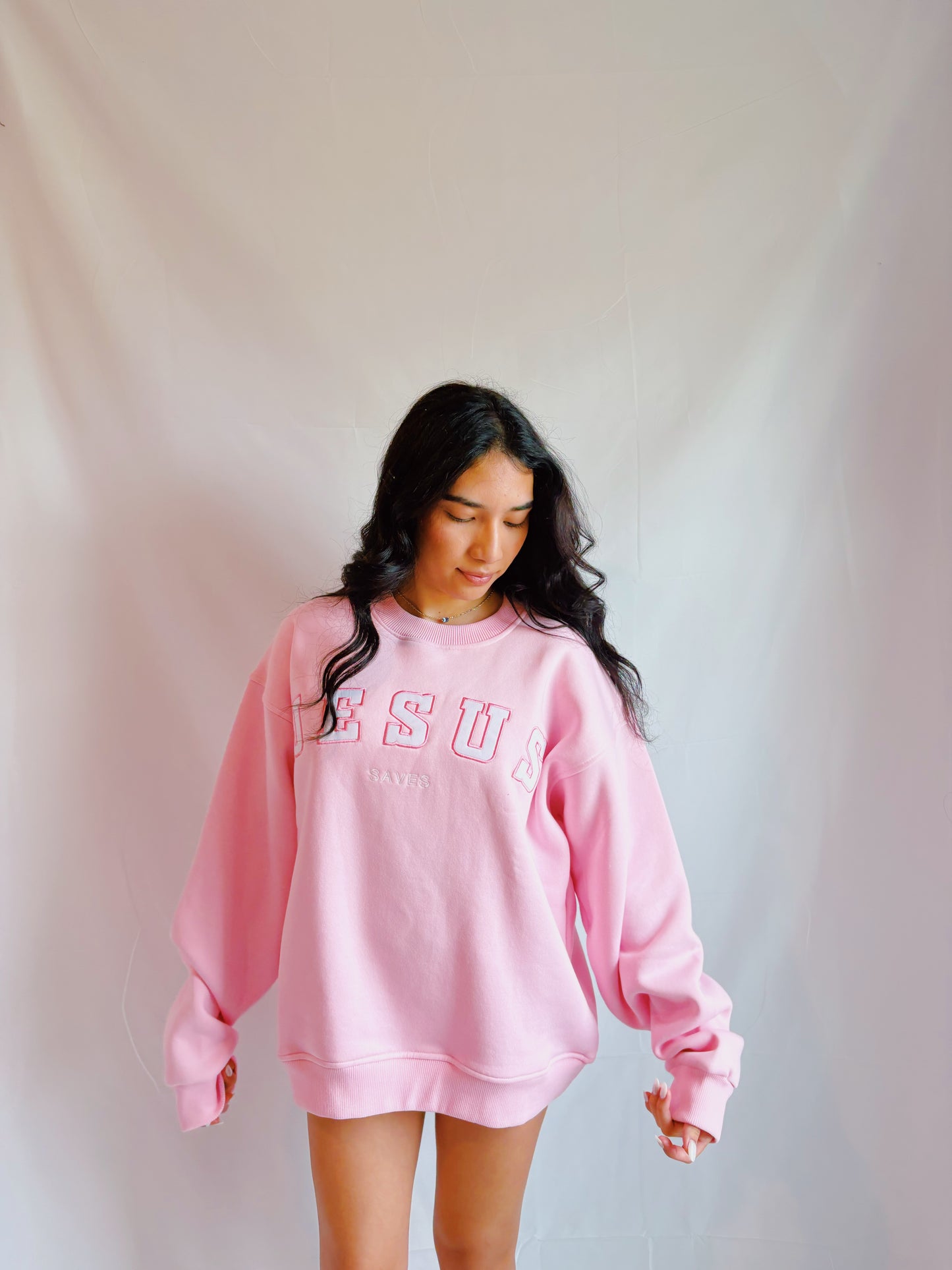 Jesus Saves Crewneck