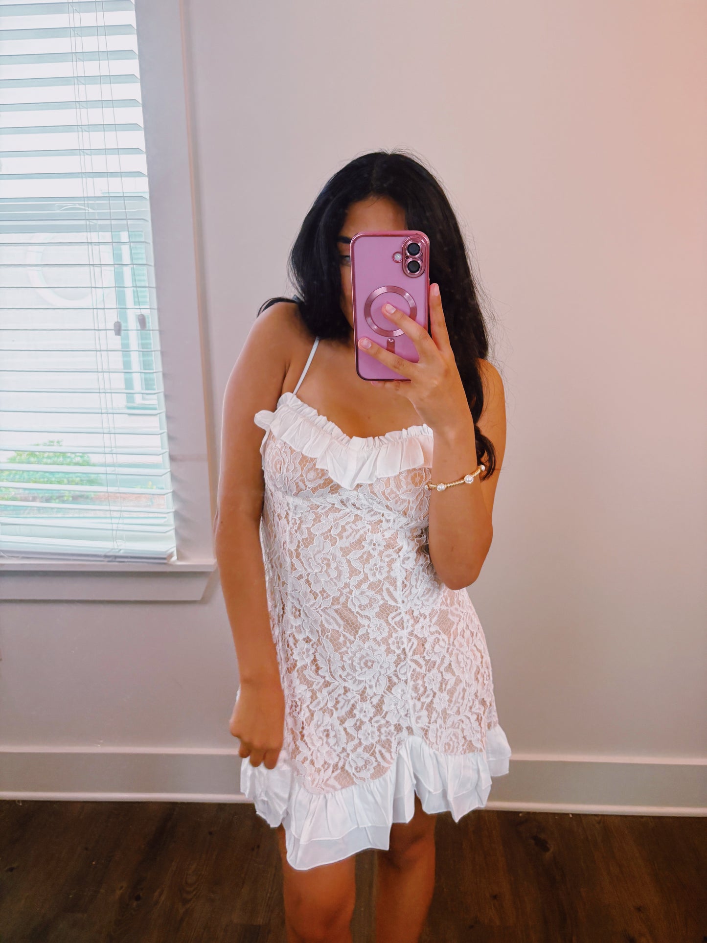 Frill Mini Dress