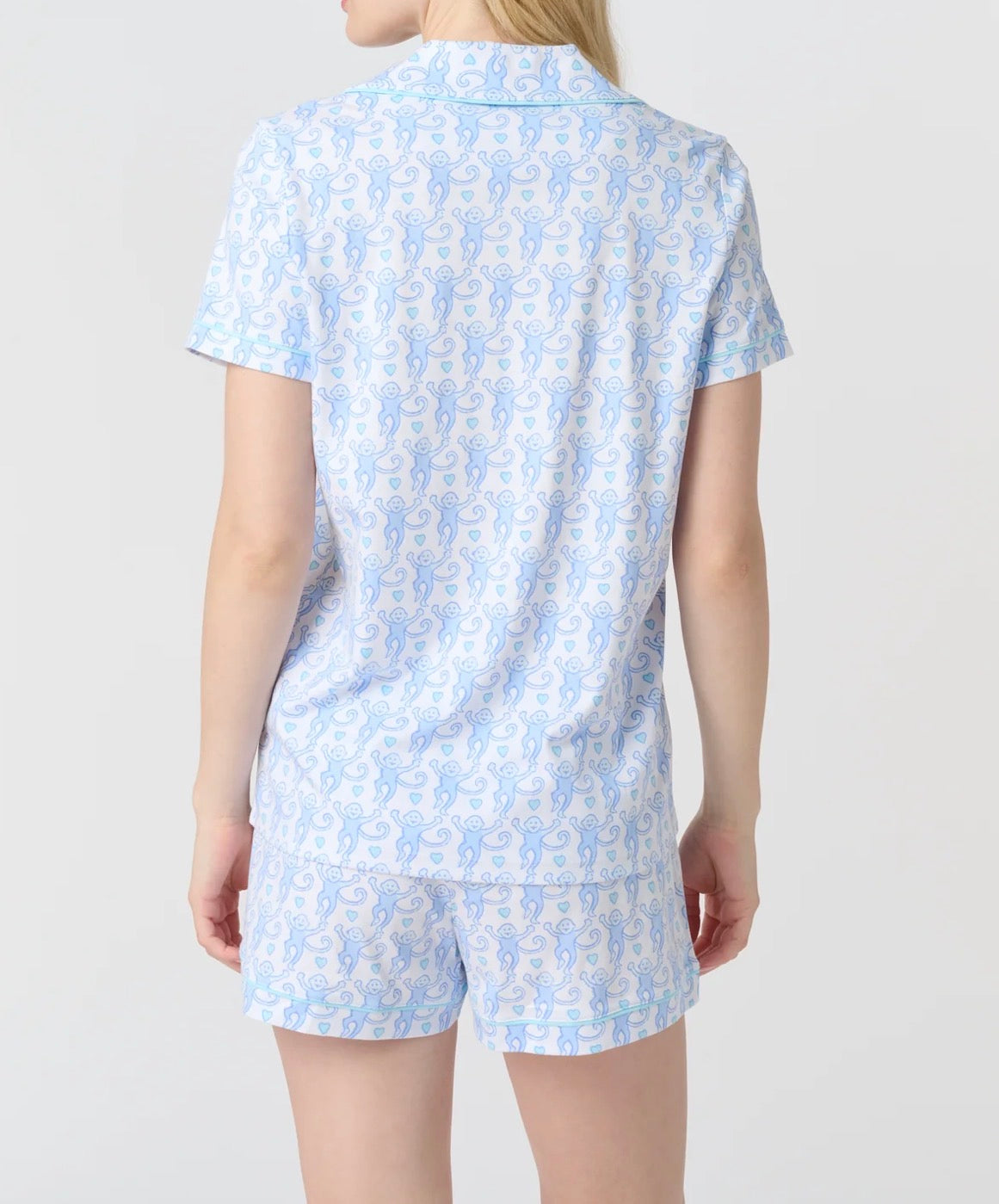 Blue Monkey Pjs (pre order)