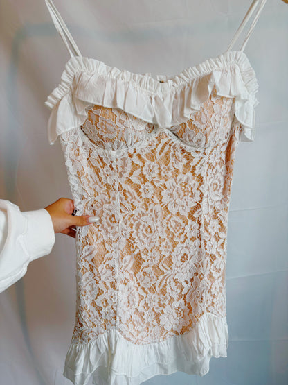 Frill Mini Dress