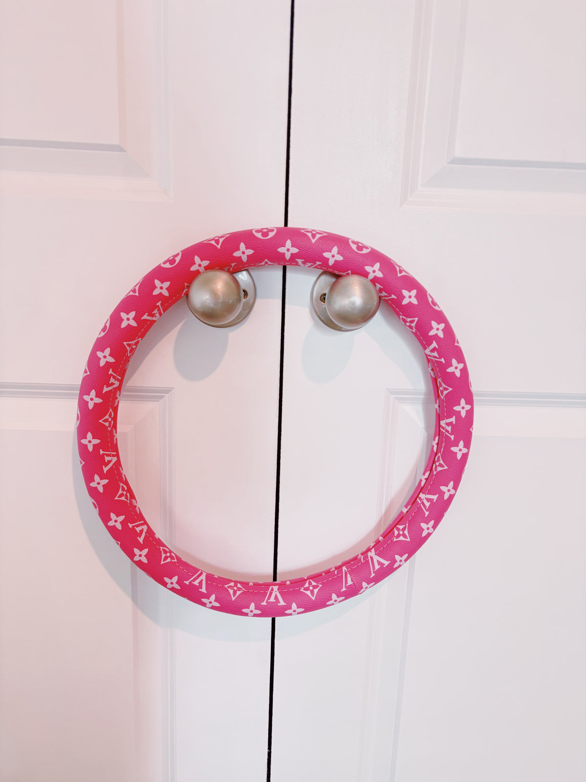 Pink Steering Wheel